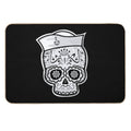 Marinero Muerto Sugar Skull  Stain-Proof Bath Mat